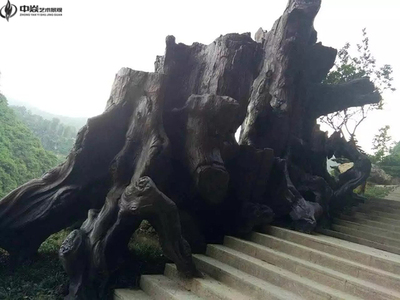 贵州安顺塑石假山