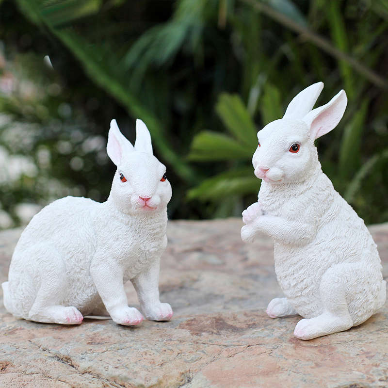 兔子雕塑