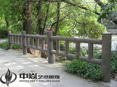 仿木栏杆产品案例
