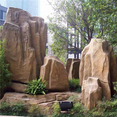乱石假山堆叠