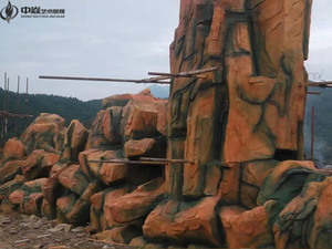 福建贵安新天地塑石假山（二）